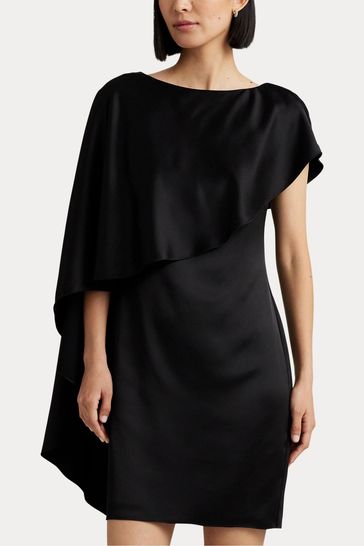Black sheath cocktail dress discount