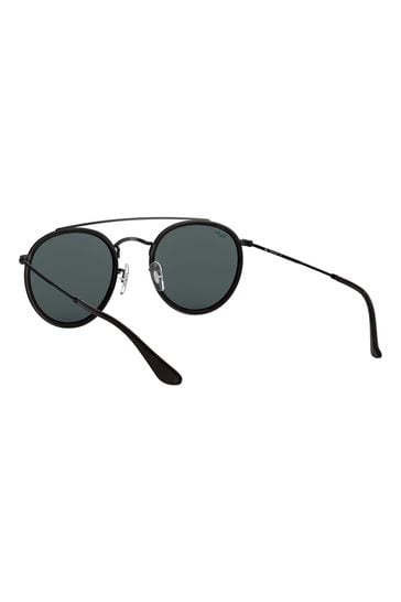 Ray ban sale metal round sunglasses