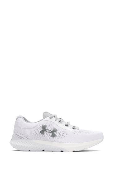 Under Armour White Charged Rogue 4 Trainers