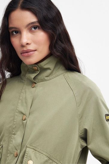 Barbour casual jacket womens Green store