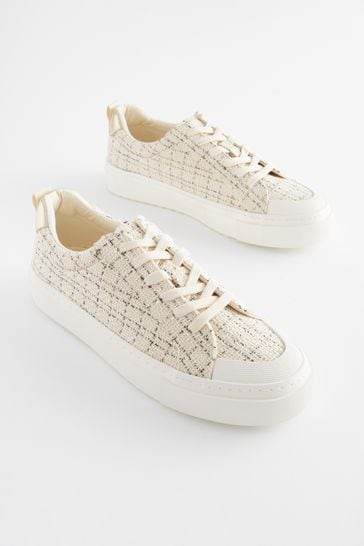 Chunky lace up trainers store