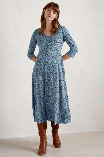 Ava jersey midi dress shop