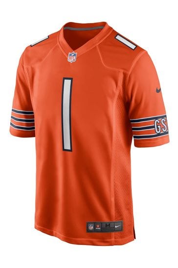 Black and 2025 orange bears jersey