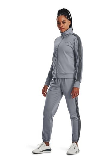 Under Armour Grey Tricot Tracksuit