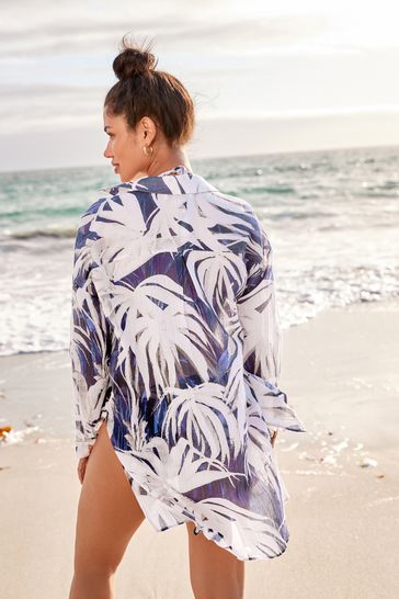 Cotton beach sales cover up uk