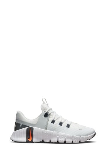 Nike White Free Metcon 5 Training Trainers