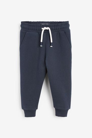 Buy Blue Grey Navy Soft Touch Joggers 3 Pack 3mths 7yrs from Next Kuwait