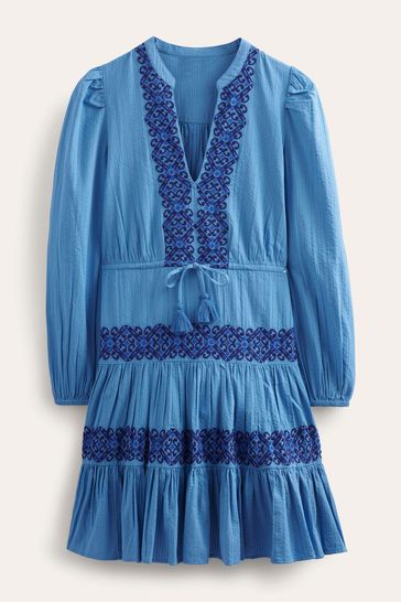 Boden blue deals lace dress