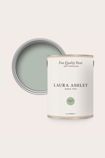 Laura Ashley Eau de Nil Green Matte Emulsion 5LT Paint