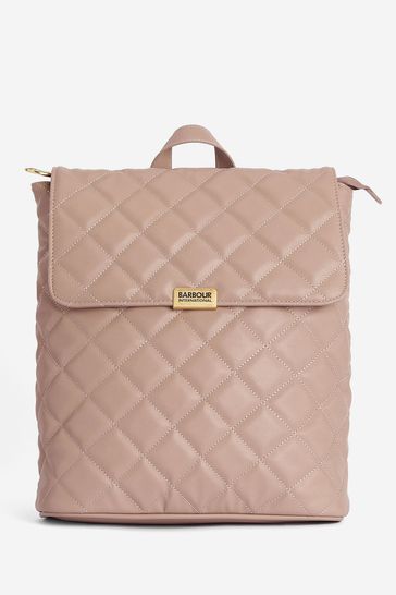 Barbour leather new arrivals backpack