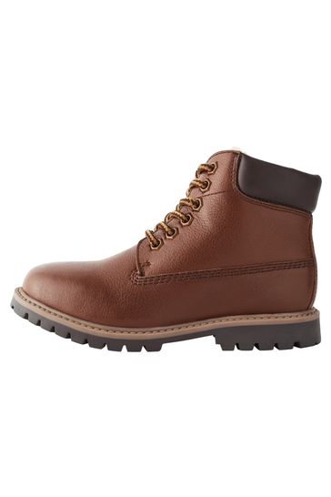Leather lined on sale work boots