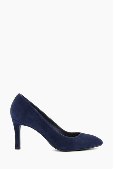 Blue pumps top
