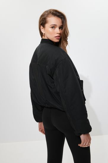 Buy Black Bomber Jacket from Next Belgium