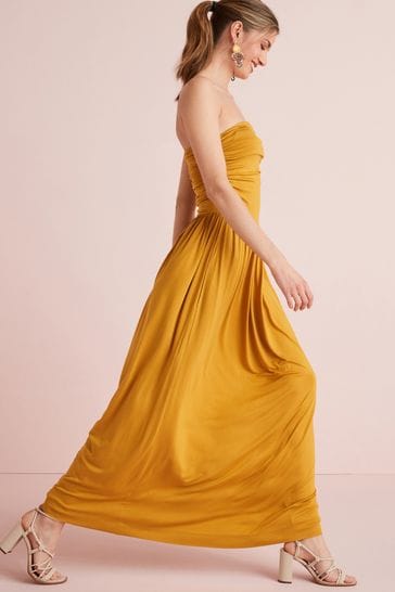 Boob tube maxi dress shop