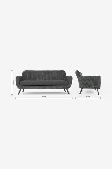 Jonah garden deals 3 seater sofa