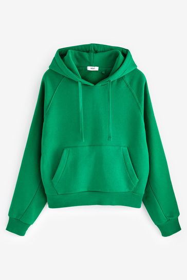 Plain green sale hoodie