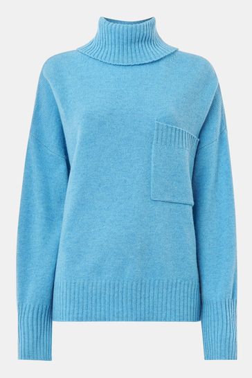 Blue 2025 wool sweater