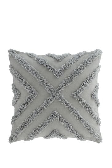 Buy Pineapple Elephant Silver Diamond Tufted Cotton Cushion from