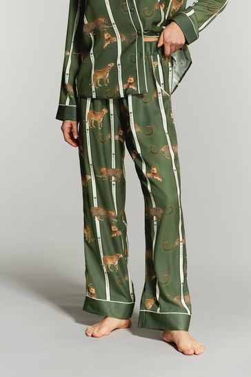 Buy B By Ted Baker Floral Satin Button Through Pyjamas from Next Denmark