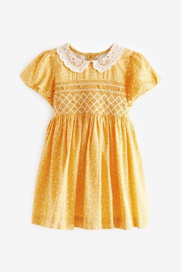 Next girls 2025 yellow dress