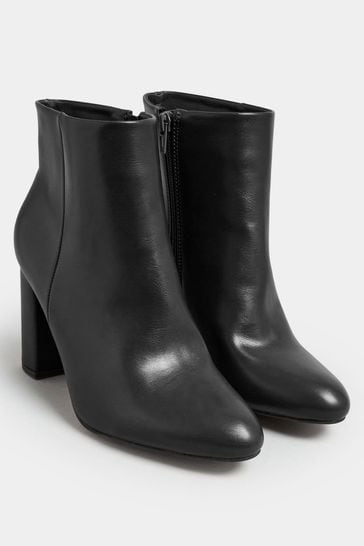 Heeled ankle boots wide fit sale