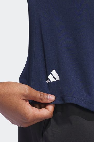 Blue adidas shirt on sale womens