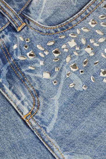 Buy Monsoon Blue Unicorn Print Jeans from Next Singapore