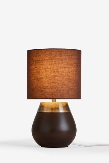 Brown touch lamp new arrivals