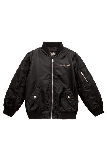 Buy Ed Hardy Black Padded Jacket from Next Denmark