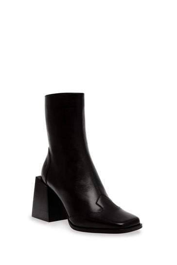 Steve madden on sale black sock boots