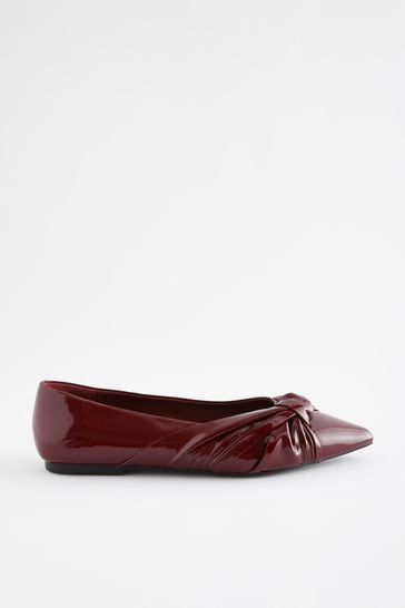 Next burgundy clearance shoes
