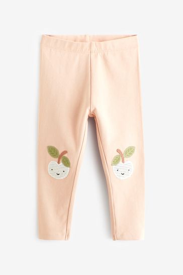 Baby girl shop cream leggings