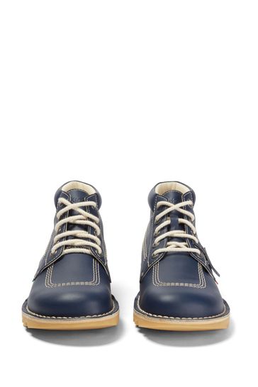 Buy Kickers Blue Kick Hi Shoes from Next USA