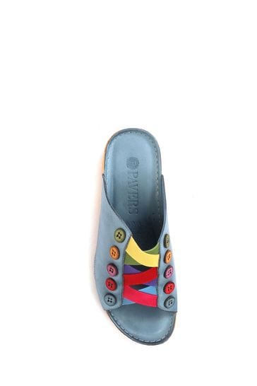 Mens leather mule sales sandals
