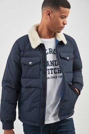 abercrombie sherpa jacket
