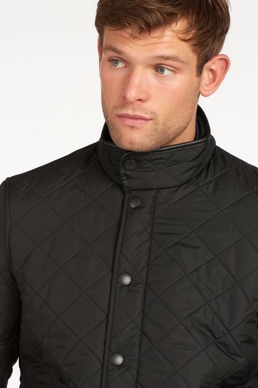 Barbour powell jacket black new arrivals