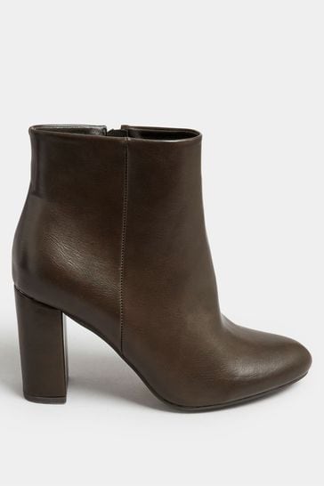 Heeled ankle boots wide on sale fit