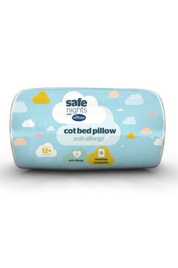 Silent night cot bed duvet and pillow clearance