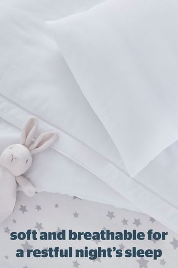 Silent night cot duvet and pillow set sales