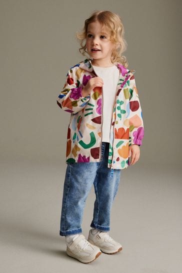 Multi Shapes Shower Resistant Printed Cagoule (3mths-7yrs)