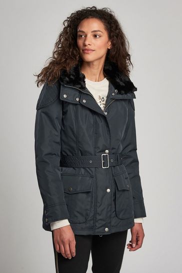 barbour outlaw jacket navy