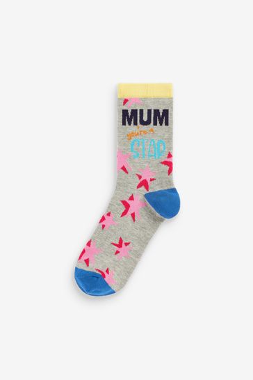 Buy Cockney Spaniel Blue Cockney Spaniel Best Mum Socks from Next