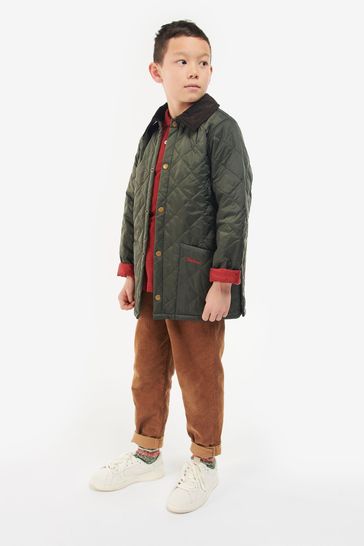 Buy Barbour Boys Green Liddes Jacket from Next Ireland