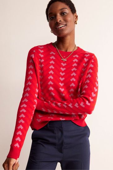 Boden hot sale red jumper