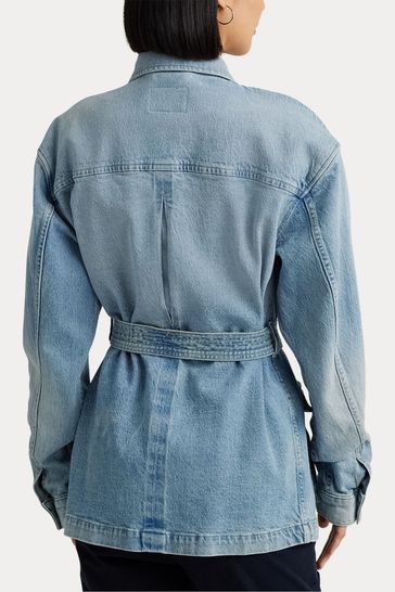 Ralph lauren denim field jacket sales