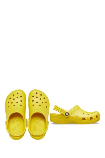 White and yellow new arrivals crocs