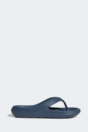 adidas Blue Sportswear Adicane Flip-Flops