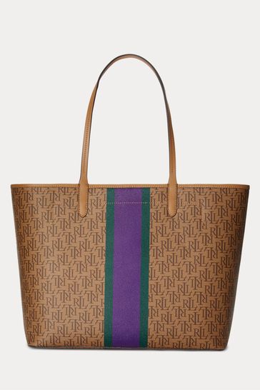 Brown ralph store lauren purse