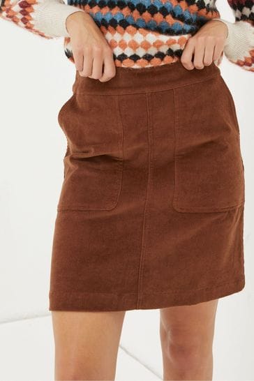 Cord skirt fat face shop