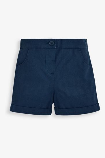 JoJo Maman Bébé Navy Twill Shorts
